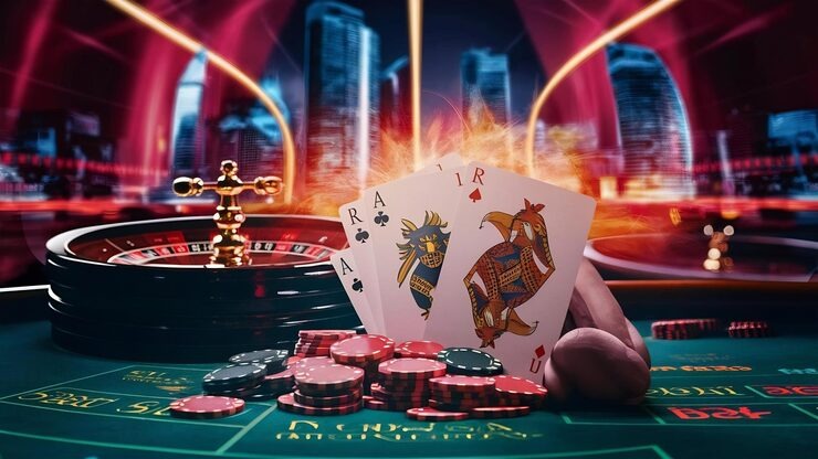 Live Dragon Tiger game studio with professional dealers on idrok platform